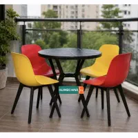 میز و صندلی چهارنفره polymoly 450