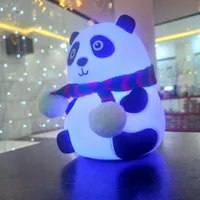 ریسه شب خواب سیلیکونی پاندا و ببع ای|چراغ خواب و آباژور|شیراز, فخرآباد|دیوار