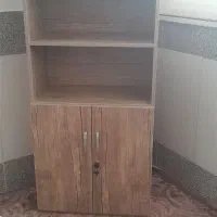 کتابخانه|کتابخانه، شلف، قفسه‌های دیواری|قم, باجک سه|دیوار