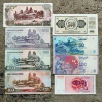 ۸ برگ خارجی نو معروف کلکسیونی|کلکسیون سکه، تمبر، اسکناس|تهران, قناتکوثر|دیوار
