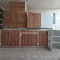 کابینت ۳متر آلمینیوم۴ متر فلری سالم