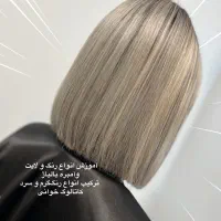 مدل برای رنگ و لایت و کراتین و پروتئین و کوتاهی|خدمات آرایشگری و زیبایی|ورامین, ورامین|دیوار