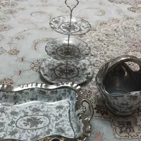 ۳تیکه ظرف پذیرایی ست