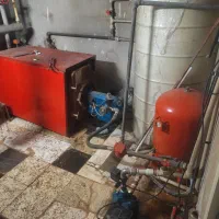 تاسیسات فنی موتور خانه شوفاژ رادیاتور لوله کشی