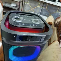 اسپیکر شارژی  پارتی باکس (فروشگاه کریم زاده)|سیستم صوتی خانگی|اردبیل, |دیوار