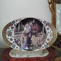 دیوار کوب آنتیک چینی لمونژ فرانسه