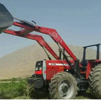 تراکتور بیل دار با تریلی ۴تن آماده همکاری