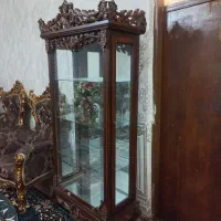 بوفه چوبی در حد نو بدون خط وخش|بوفه، ویترین، کنسول|مراغه, |دیوار