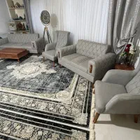 دو دست مبل راحتی|مبلمان خانگی و میز عسلی|چناران, |دیوار