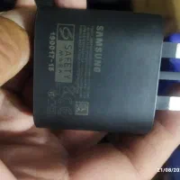 فروش فوری شارژر۲۵ وات سامسونگ وکابل