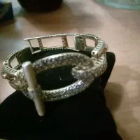 دستبند هرمس نقره بدون نگین