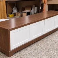 میز تی وی میز‌تلویزیون 180 سانت تمام mdf