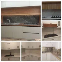 نصاب سنگ آنتیک و کاشی بین کابینتی