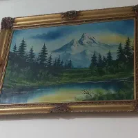 تابلو  نقاشی دیواری. منظره