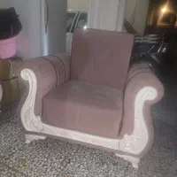 فروش یک دست مبلمان دست دوم در حد نو