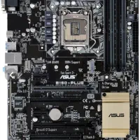 مادربرد ASUS b150 plus  وcpu i5 6500