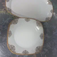 12 عدد بشقاب و یک عدد دیس