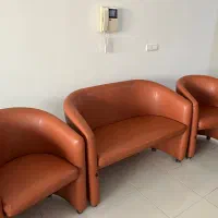 مبل نیم ست چرم