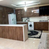 کابینت هایگلاس بزرگ + لوازم جانبی