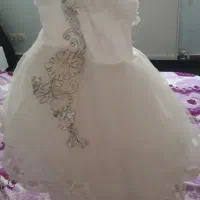 لباس عروس بچگانه تا ۶سال|کفش و لباس بچه|صحنه, |دیوار