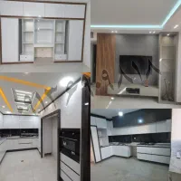 کابینت کمد درب چوبی اقساطی