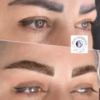 هاشور و میکرو ابرو روی تتو‌ قدیمی بدون نیازبه ریمو