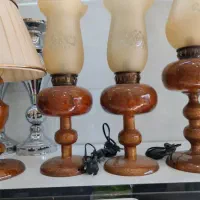 چراغ شب خواب چوبی|چراغ خواب و آباژور|تبریز, |دیوار