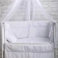 گهواره نوزادی کاملا سالم|تخت و صندلی بچه|نسیمشهر, |دیوار