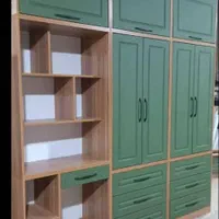 کمددرب لولایی میز تحریر دار