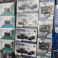 سرویس قابلمه چدن سرامیک گیاهی ۱۹ پارچ در گنجینه|ظروف پختوپز|یاسوج, |دیوار