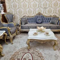 مبلمان نه نفره دو رو منبت کاری|مبلمان خانگی و میز عسلی|تهران, امامت|دیوار