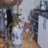 لوستر برنجی اشپزخانه