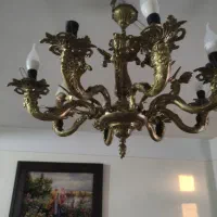 لوستر برنز|لوستر و چراغ آویز|تهران, قصر فیروزه ۲|دیوار