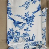 دو عددکوسن و رانر قلم آبی