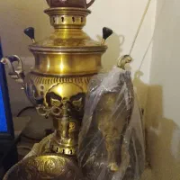 سماور جنس مسمار روسی زغالی گازیشم کردم عقیقه