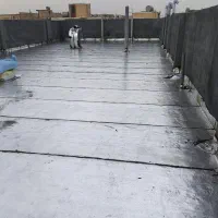 اجرای ایزوگام قیرو گونی آسفالت.ب صورت بلند مدت