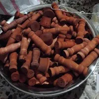 دسته رنگ شده اماده
