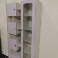 کمد دخترانه|کتابخانه، شلف، قفسه‌های دیواری|کرج, برغان|دیوار