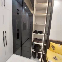 طراحی و ساخت انواع کمد های دیواری و ام دی اف|جاکفشی، کمد، دراور|قزوین, |دیوار