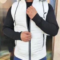 پافر دو رو ساده کلاه دار