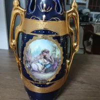 گلدان طلایی سورمه ایی