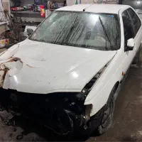 پژو پارس مدل ۹۱ تصادفی