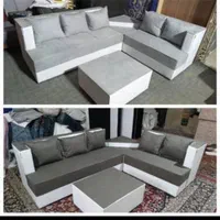 راحتی ال نیمست ۵نفره مبل|مبلمان خانگی و میز عسلی|تهران, شهرک شریفی|دیوار