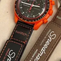 ساعت مچی بند چسبی سه موتوره Omega Moon Swatch|ساعت|تبریز, |دیوار