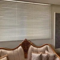 پرده کرکره چوبی