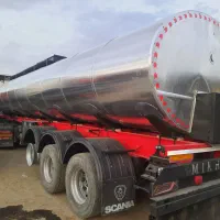 تانکر قیر دوجداره جفت لاستیک