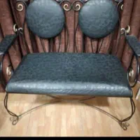 یک دست صندلی فرفورژه  سالم