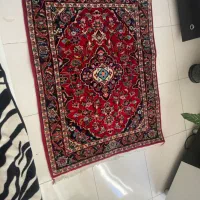 قالیچه دستباف گل ابریشم