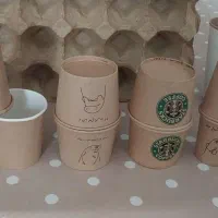 لیوان کرافت تک دو و سه جداره|ظروف نگهدارنده، پلاستیکی، یک‌بارمصرف|خاوران, |دیوار