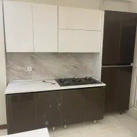 کابینت ام دی اف و هایگلاس با گاز و سینک شیر سینک|مصالح و تجهیزات ساختمان|پردیس, فاز ۸|دیوار